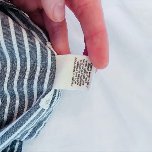 Ruff Hewn Blue and White Striped Shirt - Picture 12 of 12